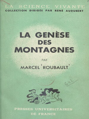 cover image of La genèse des montagnes